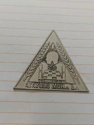 MDL8---ATAYOLU MASON LOCASI ARMA -MADALYA