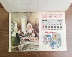 Zeynep-Kamil (Çocuk Felci) Hastanesi´nin yayımladığı 1966 takvimi