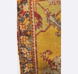 Kilim - 75 cm - 150 cm - Antika Türk Halısı İpek üzerine yün - Profesyonelce temizlenmiş - Türkiye - 20. yüzyıl ortaları Antika Türk Halısı ISparta Altın Rengi Zemin