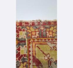Kilim - 75 cm - 150 cm - Antika Türk Halısı İpek üzerine yün - Profesyonelce temizlenmiş - Türkiye - 20. yüzyıl ortaları Antika Türk Halısı ISparta Altın Rengi Zemin