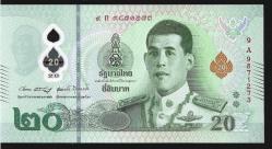 ** TAYLAND ( 20 * BAHT ) 2022 - 9  A * PLASTİK - ÇİL