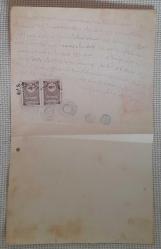 ESKI TURKCE PULLU VE NEGATIV DAMGALI BELGE