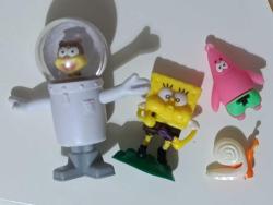 Koleksiyon nostalji tasarım dekor hediye vintage retro aksesuar hobi minyatür diorama reklam promosyon Sünger Bob figür oyuncak set