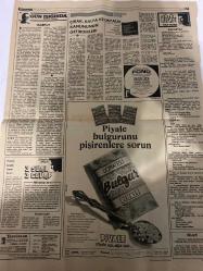 TERCÜMAN GAZETESİ - DOĞUM GÜNÜ HEDİYESİ (TURKISH NEWSPAPPER) - 23 EYLÜL 1977 - SADECE TEK YAPRAKTIR-Kevork Korkafyan-Tokay GözTok-Cihat Bilgehan-Nazlı Ilıcak-Süleyman Demirel-Saadettin Çulcu-Ahmet Kabakaslı-Rauf Tamer-Rasat Özalp-Zülfü Yılmaz-Meral Ilıcak-TUTUKLANAN ERMENİ TERÖRİSTİ BÜYÜKELÇİMİZ TAHA CARIMIN KATİLİNİ PLANLAMIŞ-BÜTÜN İLKOKUL ÖĞRENCİLERİNE PARASIZ KİTAP DAĞITILACAK-BİLGEHAN IMF NİN KREDİ AÇMASI İFLASIN EŞİĞİNDE OLMADIĞINI GÖSTERİR-DEMİREL ISLAHAT TEDBİRLERİ PAKETİ GETİRECEĞİZ DEDİ-ÖZAL TARAFSIZ TUTUMUNU-GÜN IŞIĞINDA-ÇIRAK KALFA VE USTALIK KANUNUNUN GETİRDİKLERİ-SÖZÜN KISASI-3 SUAL 3 CEVAP-PİYALE BULGURUNU PİŞİRENLERE SORUN-BEKLENEN SYAK-BIRAKALIM YANARAK OLSUNLAR-BAĞKUR KAPSAMINA ALINAN MUHTARLARIN BASAMAK SEÇME SÜRESİ 10 EKİMDE BİTİYOR-ÇOCUKLAR SEVİNSİN-BİR MİLYON LİRALIK ANNE BABALARA İNANILMAZ VERİYOR BUGÜN ELİNİZDE-ENERJİ-DÜŞÜNCE ALANI-HARPUR-HACILARIMIZ İFRAÇ HACCINA NİYET EDİP KURBAN KESMEMELİ-BÜKREŞTE DÜŞEN MALEV UÇAĞINDAN BİRİ TÜRK 24 KİŞİ KURTULDU-KOCAELİ GÜNDEM