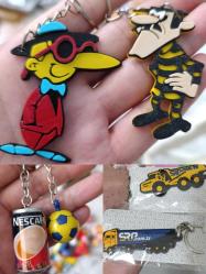 TipiTip Joe Dalton Nescafe Fenerbahçe futbol topu tır kamyon anahtarlık süs set koleksiyon dekor tasarım hediye vintage retro aksesuar nostalji hobi minyatür diorama reklam promosyon