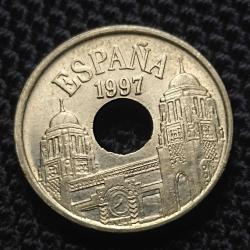 İspanya 25 Peseta 1997