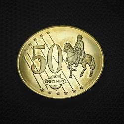 İsveç 50 Euro Cent Specimen 2004