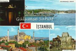 İstanbul - Süleymaniye, Dolmabahçe Sarayı, Ayasofya, Anadolu Hisarı Çok Parçalı / Keskin Color