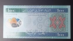 Moritanya 1000 Ouguiya 2014