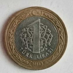 TÜRKİYE  2016    1  LİRA    HATIRA 15 TEMMUZ ŞEHİTLERİ VE GAZİLERİ