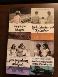 Elena Ferrante Napoli Romanları Seti *1 Benim Olağanüstü Akıllı Arkadaşım 2 Kayıp Kızın Hikâyesi 3 Terk Edenler ve Kalanlar 4 Yeni Soyadımın Hikâyesi. 1 2 3 4 [4 CİLT TAKIM]