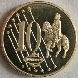 SPECIMEN FANTAZİ PARA  VATİKAN   2009    10   EURO CENT