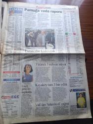 Hürriyet Bölge Gazetesi - Turkish Newspaper - 9 Şubat 2000 - Osmanlı döneminde Rumların yaşadığı Kayaköy için Kültür bakanlığı sonunda restorasyona izin verdi fotoğraf - genelde giysi defilelerine çıkan mankenler Aslı Yıldız ve Esma Çoban bu kez bikini giyip CD filmi dağıtımında görev aldı fotoğraf - Ödemiş Bozdağ kayak merkezi cıvıl cıvıl fotoğraf - genelevde köpek yasağı yumuşadı - Büyük Romulus Karşıyaka'da fotoğraf - MHP'nin hedefi SİT - TEMA'dan teşekkür - seri ilanlar - evet diyen ünlüler - Victoria Adams David Beckham fotoğraf - Oktay Derelioğlu Sezer Çakır Fotoğraf - Kayahan İpek Tüter fotoğraf - Berhan Şimşek Burçin Atılgan fotoğraf - Hakan Şükür Beyda Sertbaş fotoğraf - Michael Jackson bebeğimin bezini değiştiriyorum fotoğraf - Derya Alabora'ya sorular - Ayşe Arman köşesi - Kate Moss'un kiloları - Sertap Erener'in klip arkadaşı Ricky Martin fotoğraf - ünlü manken Demet Şener'den aşk itirafı - TV programı - basketbolda Stefanov kapışması fotoğraf - Göztepe camiası tek yumruk