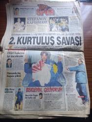 Hürriyet Bölge Gazetesi - Turkish Newspaper - 9 Şubat 2000 - Osmanlı döneminde Rumların yaşadığı Kayaköy için Kültür bakanlığı sonunda restorasyona izin verdi fotoğraf - genelde giysi defilelerine çıkan mankenler Aslı Yıldız ve Esma Çoban bu kez bikini giyip CD filmi dağıtımında görev aldı fotoğraf - Ödemiş Bozdağ kayak merkezi cıvıl cıvıl fotoğraf - genelevde köpek yasağı yumuşadı - Büyük Romulus Karşıyaka'da fotoğraf - MHP'nin hedefi SİT - TEMA'dan teşekkür - seri ilanlar - evet diyen ünlüler - Victoria Adams David Beckham fotoğraf - Oktay Derelioğlu Sezer Çakır Fotoğraf - Kayahan İpek Tüter fotoğraf - Berhan Şimşek Burçin Atılgan fotoğraf - Hakan Şükür Beyda Sertbaş fotoğraf - Michael Jackson bebeğimin bezini değiştiriyorum fotoğraf - Derya Alabora'ya sorular - Ayşe Arman köşesi - Kate Moss'un kiloları - Sertap Erener'in klip arkadaşı Ricky Martin fotoğraf - ünlü manken Demet Şener'den aşk itirafı - TV programı - basketbolda Stefanov kapışması fotoğraf - Göztepe camiası tek yumruk