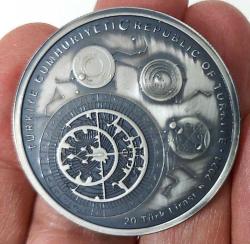 2024 ALİ KUŞCU İSLAM ALİMLERİ SERİSİ 4 GÜMÜŞ 20 TÜRK LİRASI HATIRA PARASI 0529 SERİ NOLU SERTİFİKALI ÇİL ÇOK NADİRDİR