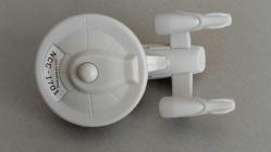 USS Enterprise Star Trek NCC -1701 2009 Burger King Toy Working KULLANILMIŞ