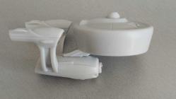 USS Enterprise Star Trek NCC -1701 2009 Burger King Toy Working KULLANILMIŞ