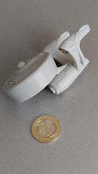 USS Enterprise Star Trek NCC -1701 2009 Burger King Toy Working KULLANILMIŞ