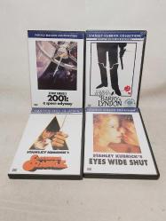 Stanley Kubrick Collection 4 DVD : Eyes Wide Shut / 2001 A Space Odyssey / A Clockwork Orange / Barry Lyndon