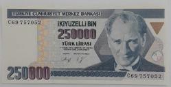 7. EMİSYON 2 ADET 250 BİN LİRA