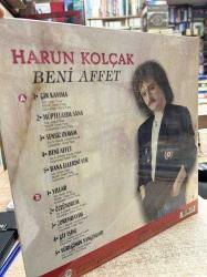 HARUN KOLÇAK - BENİ AFFET PLAK / 1-1000 ARASI SERİ NUMARALI LİMİTLİ BASKI - ÖZEL BASKI TRANSPARAN BEYAZ PLAK