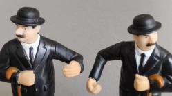 TENTEN DUPONT ve DUPOND İKİ FİGÜR McDONALDS 2011   KULLANILMIŞ