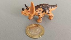 Kaiyodo Dinotales Triceratops Dinosaur Realistic Miniature Figure KULLANILMIŞ