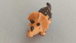 Kaiyodo Dinotales Triceratops Dinosaur Realistic Miniature Figure KULLANILMIŞ