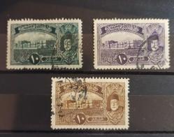 1916 DOLMABAHÇE SARAYI RESİMLİ POSTA PULLARI DAMGALI TAM SERİ