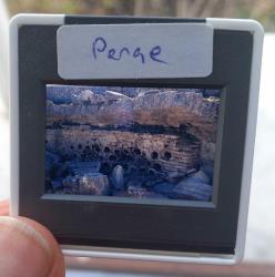 3 ADET PERGE ANTİK KENT DİA FOTOĞRAF LOTU 1990'LAR ÇEKİM KONDİSYON YÜKSEK KOLEKSİYONLUK NADİR  (ş)