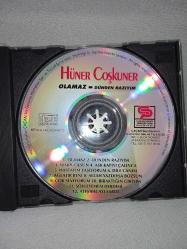 Cd Hüner Coşkuner, Olamaz, Dünden Razıyım. Orijinal 1994 Dönem baskı sarı bandrollü albüm. Disk 10 üzerinden 9.5 sorunsuz çalışıyor koleksiyonluk