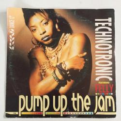 Technotronic Featuring Felly / Pump Up The Jam (Vocal Attack & Original Mix) / Benelux 1989 / 45'lik / *Euro house*