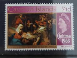 Cayman Adaları- damgasız pul