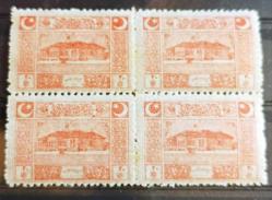 1922 TBMM meclis serisi 1098 4 lü blok MNH