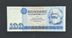Almanya Demokrati Cumhuriyeti 100 Mark 1975 ÇT Karl Marx (Hafif Lekeli)