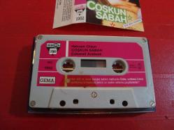 COŞKUN SABAH ÇOK SESLİ ARABESK HATIRAM OLSUN ALMAN DÖNEM KASET (Açıklamayı okuyunuz )