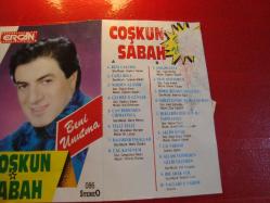 COŞKUN SABAH BENİ UNUTMA ALMAN DÖNEM KASET KOLLEKSİYONDAN SATIŞA SUNULMUŞTUR