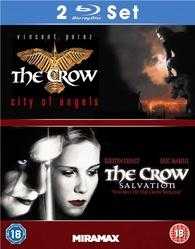 Bluray  - THE CROW City Of Angels-THE CROW Salvation   2 bluray