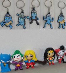 Süper kahramanlar karakter figür oyuncak set v sevimli canavar yaratık figür anahtarlık süs set koleksiyon dekor tasarım hediye vintage retro nostalji hobi minyatür diorama reklam promosyon