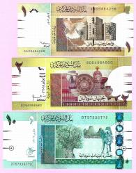 Sudan 1-2-10 POUND 2006 2017 UNC (TK 19 420) ÇİL
