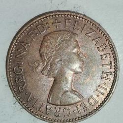 İNGİLTERE 1964    HALF  PENNY
