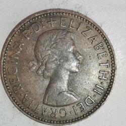 İNGİLTERE 1965    HALF  PENNY