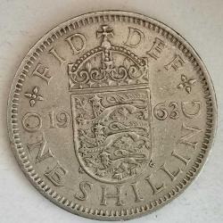 İNGİLTERE  1963    1  SHILING