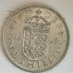 İNGİLTERE  1963    1  SHILING