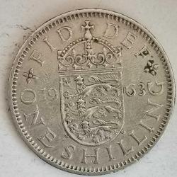 İNGİLTERE  1963    1  SHILING