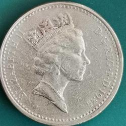 İNGİLTERE  1985    1  POUND