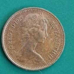 İNGİLTERE  1973   1/2  PENNY