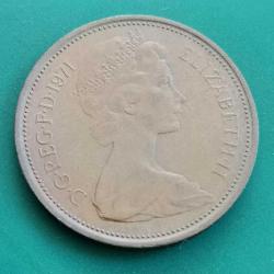 İNGİLTERE  1971    2  PENCE