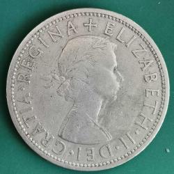 İNGİLTERE  1957   HALF  CROWN