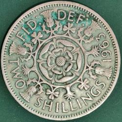 İNGİLTERE  1963    2  SHILING